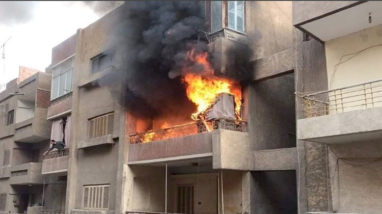 السيطرة على حريق شقة سكنية فى بولاق الدكرور