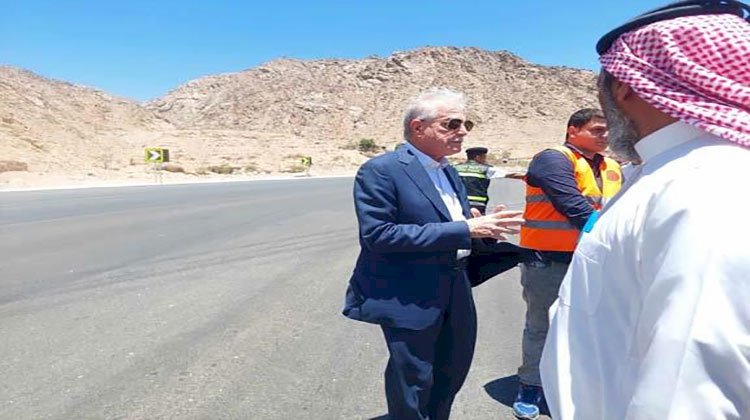 محافظ جنوب سيناء: تطوير طريق كمين فيران سانت كاترين بتكلفة 2 مليار جنيه