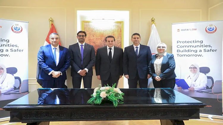 وزير الصحة يشهد توقيع بروتوكول تعاون مع شركة "داتافلو" الإماراتية