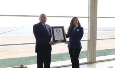 ميناء السخنة  يدخل موسوعة جينيس للأرقام القياسية كأعمق حوض ميناء من صنع الإنسان 