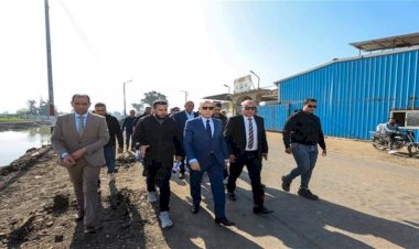 محافظ كفر الشيخ: ربط بين طريق دسوق المزدوج-والطريق القديم وتغطية 550 مترا على مصرف سالم