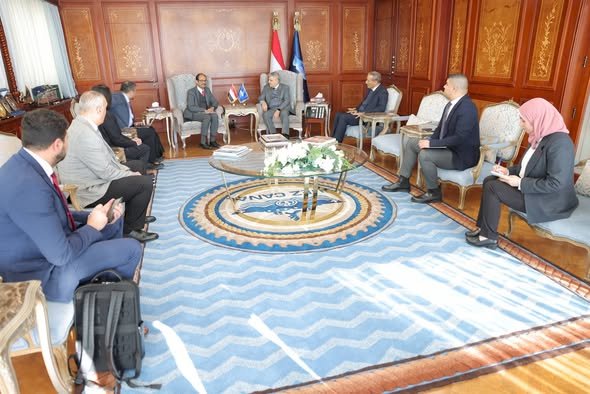 الفريق أسامة ربيع يلتقي ممثل الأمين العام للأمم المتحدة للحد من مخاطر الكوارث لبحث سبل التعاون المشترك