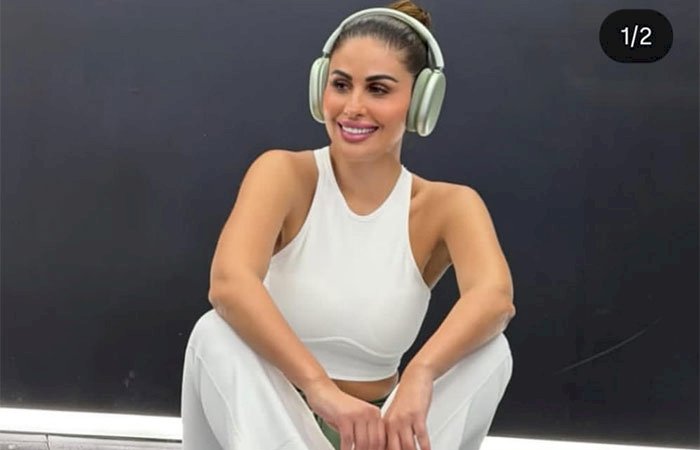 مي سليم تتألق بإطلالة رياضية من الجيم