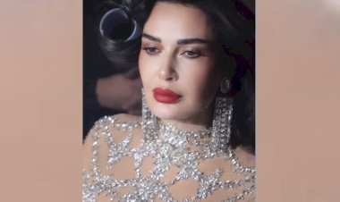 سيرين عبدالنور تلفت الأنظار بإطلالة جذابة بفستان ضيق باللون الفضي