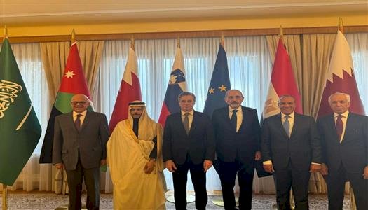 وزراء خارجية مصر و4 دول يعقدون مباحثات مع نائبة رئيس الوزراء سلوفينيا في ليوبليانا