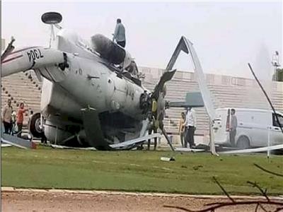 مصرع 5 أشخاص في تحطم مروحية بمدينة الكفرة الليبية