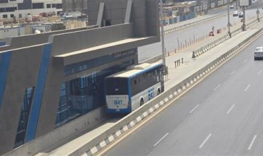 النقل تعلن دخول محطة المشير طنطاوي بمشروع الأتوبيس الترددي BRT الخدمة