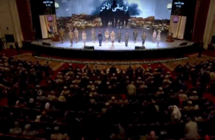 الرئيس السيسي يشاهد فيلما تسجيليا عن تضحيات الشهداء بعنوان حتى لا ننسى