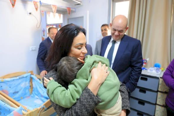 وزيرة التضامن الاجتماعي تتفقد مركز كفالة جمعية الأورمان