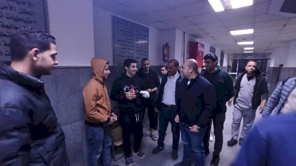 نائب محافظ الجيزة يفاجئ مستشفى الحوامدية العام بزيارة ليلية