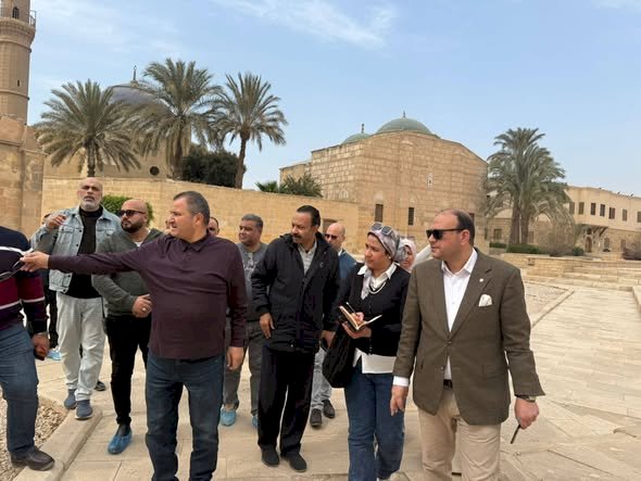 الأمين العام للمجلس الأعلى للآثار يتفقد مشروعات الترميم بقلعة صلاح الدين الأيوبي بالقاهرة