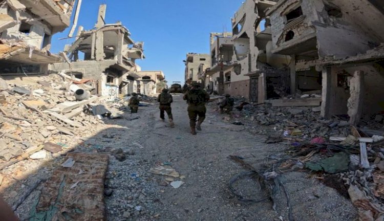 استشهاد 7 فلسطينين في قصف منزل بمخيم النصيرات بغزة