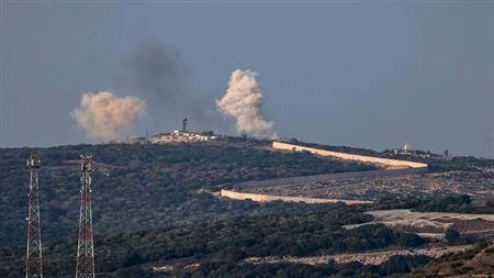 صافرات الإنذار تدوى فى أكثر من 30 موقعا على الحدود اللبنانية الإسرائيلية