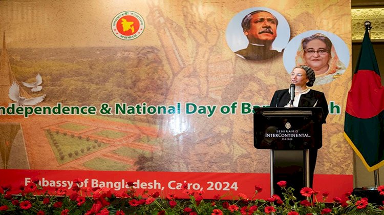 وزيرة البيئة تشارك فى احتفال دولة بنجلاديش باليوم الوطنى لاستقلالها