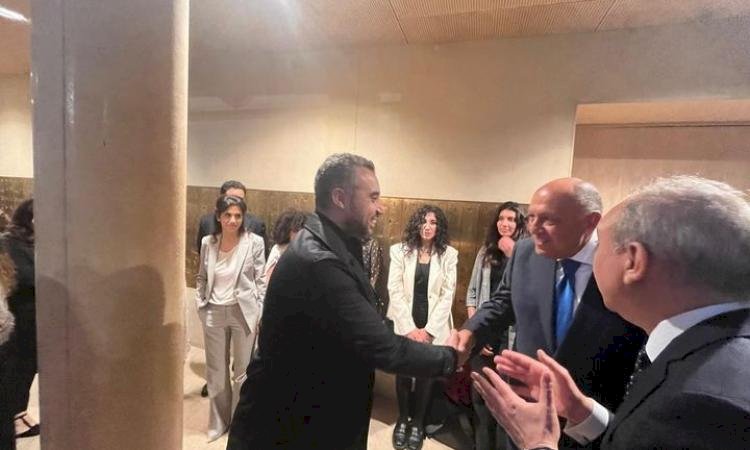 وزير الخارجية يقوم بزيارة الي بيت مصر بالمدينة الجامعية في باريس