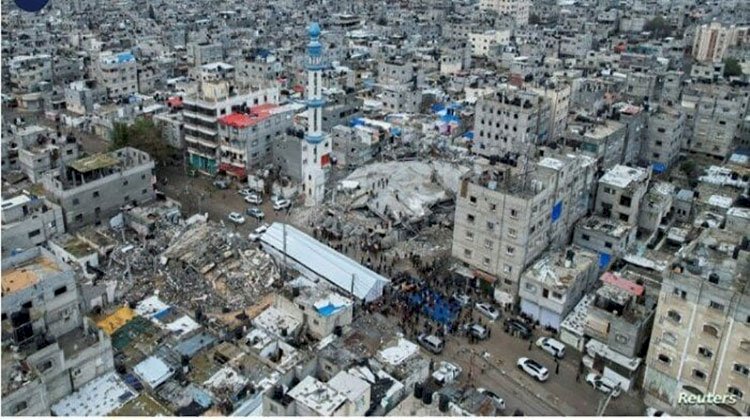 انقطاع خدمات الاتصال فى مدينة رفح الفلسطينية بسبب القصف الإسرائيلى المستمر