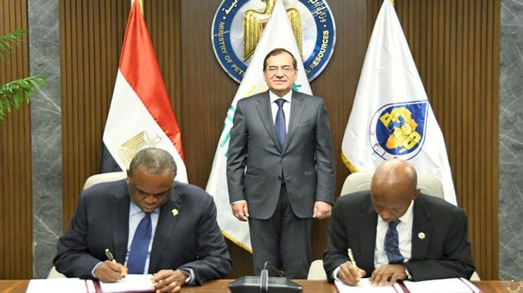 وزير البترول يشهد اتفاق تأسيس و ميثاق البنك الأفريقي للطاقة AEB