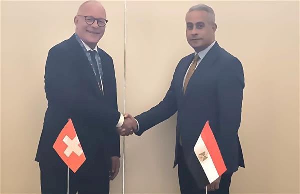 وزير العمل يلتقى نظيره السويسري لتعزيز التعاون في الملفات المشتركة
