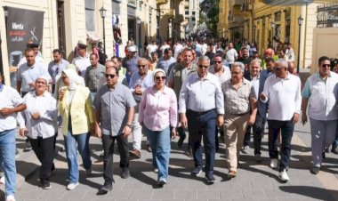 محافظ الثغروالسجيني ومشروع تجميل عروس البحر