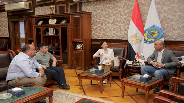 رئيس جامعة دمنهور يبحث مع وفد شاندونج الصيني سبل التعاون الأكاديمى.. صور