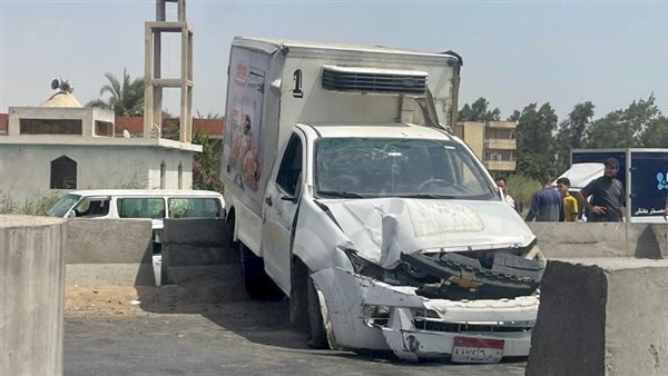 إصابة شخصين في حادث أعلى كوبري المستقبل بطريق مصر – الإسماعيلية