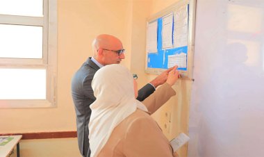 وزير التربية والتعليم يجري جولة تفقدية مفاجئة بعدد من مدارس محافظة الغربية