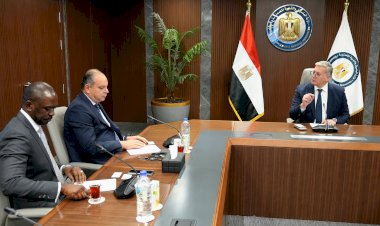 وزير البترول والثروة المعدنية يبحث تعزيز التعاون مع مؤسسة التمويل الأفريقية