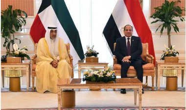 الرئيس السيسي يستقبل رئيس مجلس الوزراء بدولة الكويت