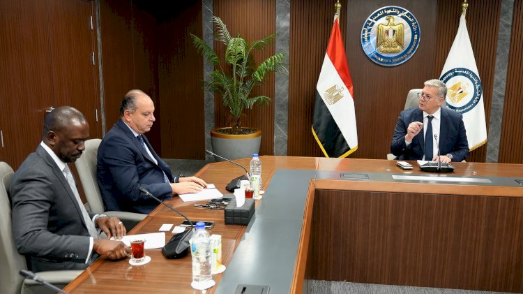 وزير البترول والثروة المعدنية يبحث تعزيز التعاون مع مؤسسة التمويل الأفريقية