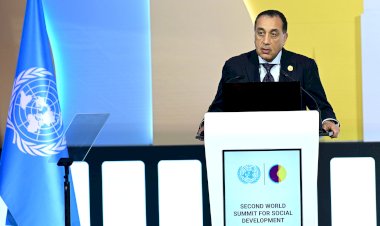 رئيس الوزراء يُلقي كلمة نيابة عن الرئيس السيسي أمام القمة العالمية الثانية للتنمية الاجتماعية