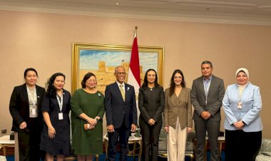 وزيرة التضامن تلتقي وزير الأسرة والتنمية الاجتماعية بجمهورية سنغافورة