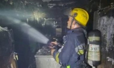 مصرع شخص وإصابة 2 آخرين إثر حريق داخل شقة سكنية فى مدينة 6 أكتوبر