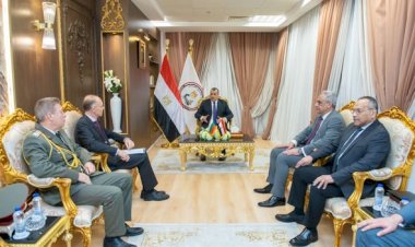 وزير الدولة للإنتاج الحربي يستقبل سفير بلغاريا بالقاهرة