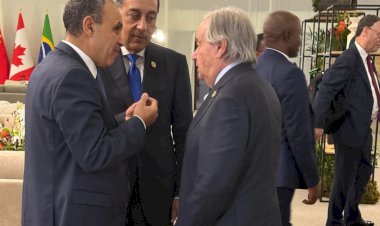 رئيس الوزراء يلتقي سكرتير عام الأمم المتحدة ومديرة صندوق النقد الدولي