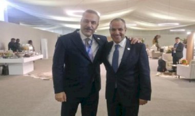 وزير الخارجية يلتقي نظيره التركي على هامش قمة مجموعة العشرين في جوهانسبرج