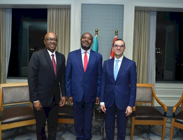 وزير الاستثمار يلتقى وزير التجارة والصناعة بدولة جنوب أفريقيا لبحث سبل تعزيز العلاقات الاقتصادية بين البلدين