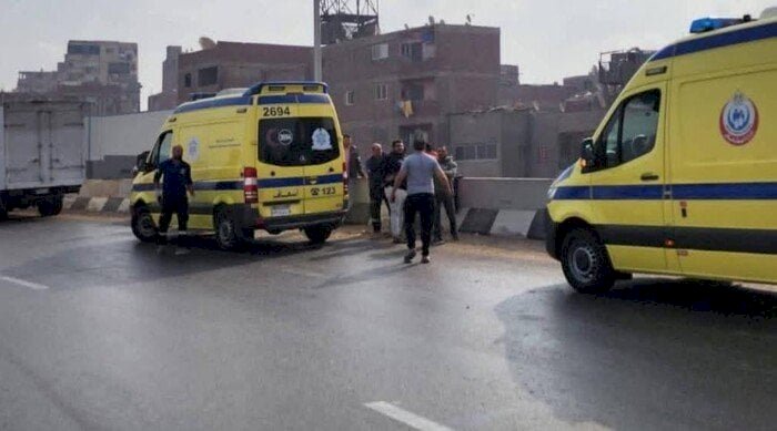 إصابة 6 أشخاص في حادث انقلاب سوزوكي بالقليوبية