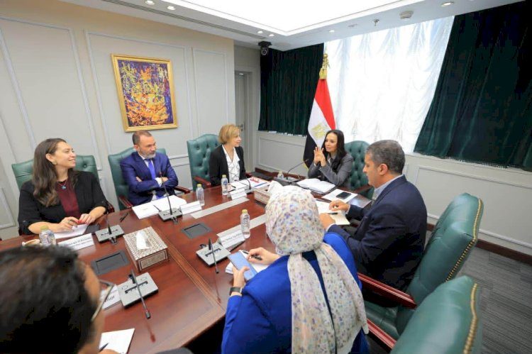 وزيرة التضامن تلتقي المديرة الإقليمية للتنمية البشرية بمنطقة الشرق الأوسط وشمال أفريقيا بالبنك الدولي