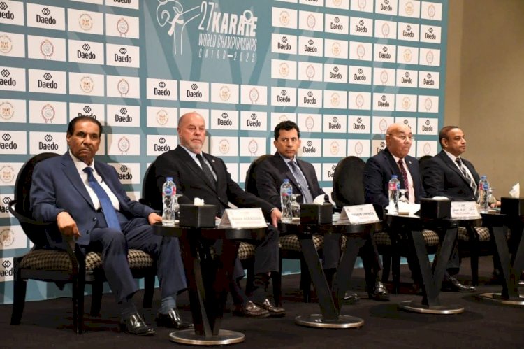 وزير الشباب والرياضة يعلن تفاصيل بطولة العالم للكاراتيه بعد عودتها إلى مصر بعد غياب 37 عامًا
