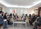 وزير الزراعة يبحث مع وزير الاقتصاد الأرميني آفاق التعاون الزراعي المشترك وزيادة فرص الاستثمار