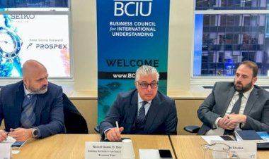 رئيس اقتصادية قناة السويس يشارك بالمائدة المستديرة لمجلس الأعمال للتفاهم الدولي (BCIU)