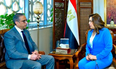 وزيرة التنمية تناقش مع محافظ الفيوم آخر مستجدات لجنة إعادة التوازن البيئي ببحيرة قارون