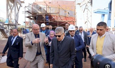 الفريق أسامة ربيع واللواء محب حبشي يتفقدان أعمال ترميم وتدعيم مبنى القبة