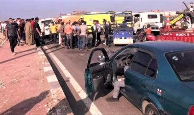 مصرع شاب وإصابة آخر فى حادث تصادم جرار زراعي بالبحيرة