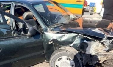 إصابة 9 أشخاص بحادث تصادم سيارتين فى مدينة 6 أكتوبر
