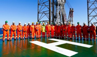 وزير البترول يتفقد حفر أول بئر ببرنامج إيني الإيطالية الجديد في خليج السويس وسيناء