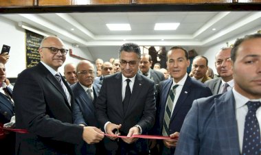 وزير التموين ومحافظ القليوبية يفتتحان مكتب السجل التجاري المميز ببنها