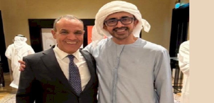 وزير الخارجية يلتقي نظيره الإماراتي على هامش منتدى صير بني ياس