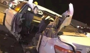 مصرع 11 شخصا وإصابة 10 آخرين فى حادث تصادم بالمنيا