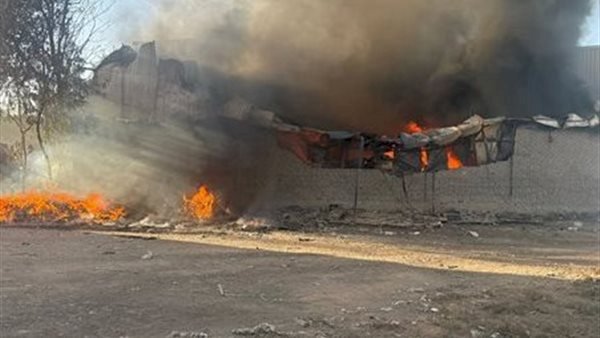 النيابة تطلب تقرير المعمل الجنائى فى واقعة حريق مخزن خردة فى أبو النمرس